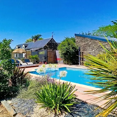 Layon With Shared Pool 公寓 Les Garennes-Sur-Loire